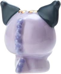 SANRIO JAPAN ORIGINAL KUROMI LUCKY DRAGON PORCELAIN FIGURES