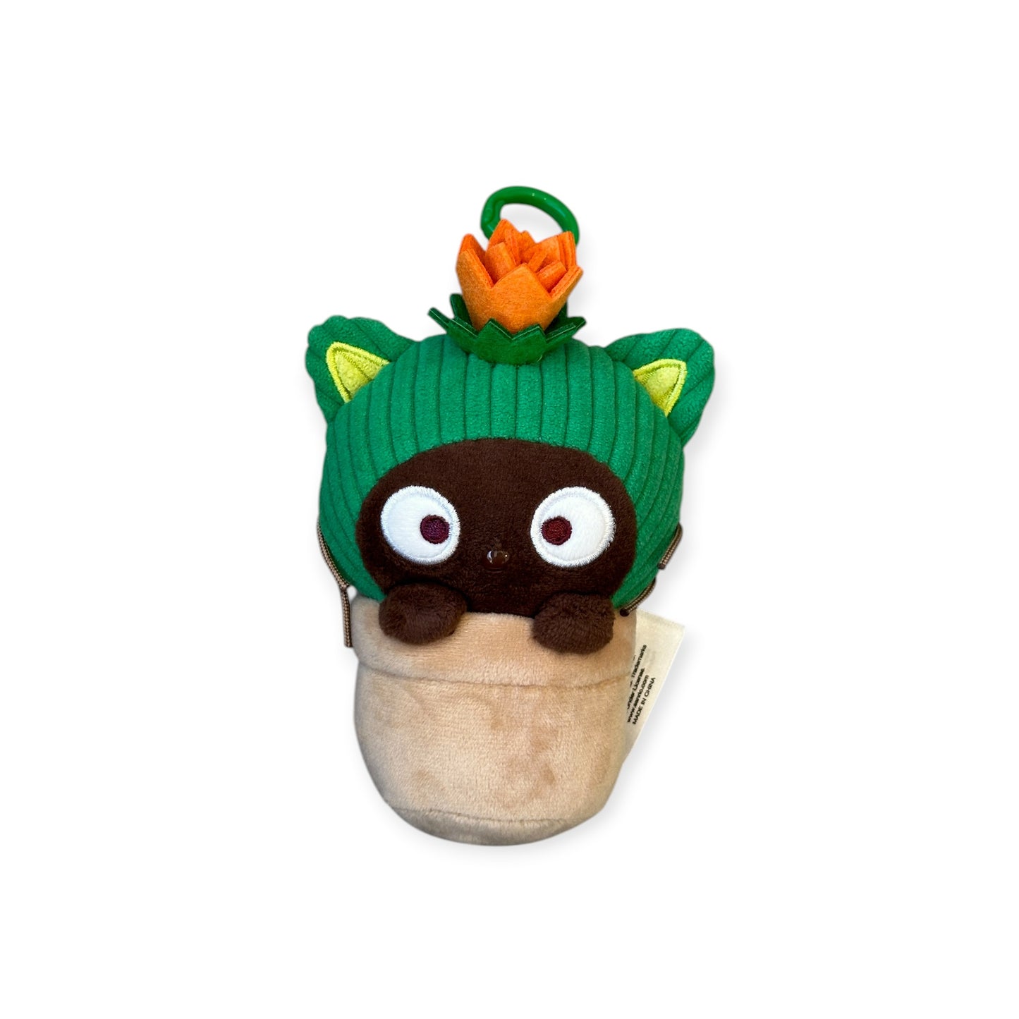 SANRIO CHOCOCAT MASCOT CLIP ON CACTUS