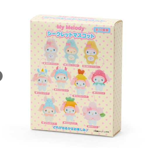 SANRIO ORIGINAL MY MELODY MASCOT BLIND BOX (MY DECO BAG)