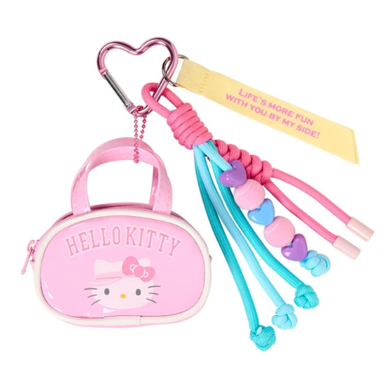 SANRIO ORIGINAL HELLO KITTY (GIRLS TENNIS CLUB) MINI POUCH CHARM