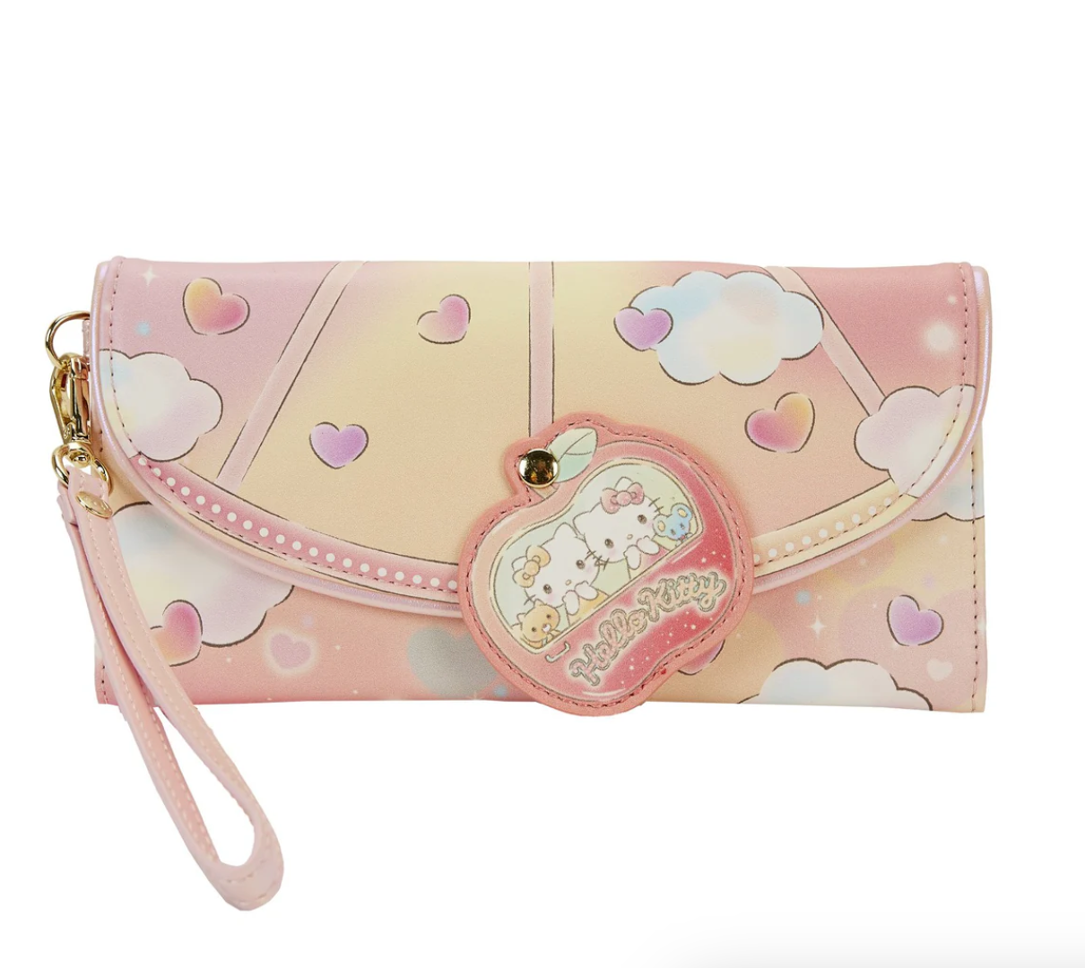 SANRIO X LOUNGEFLY HELLO KITTY CARNIVAL WRISTLET WALLET