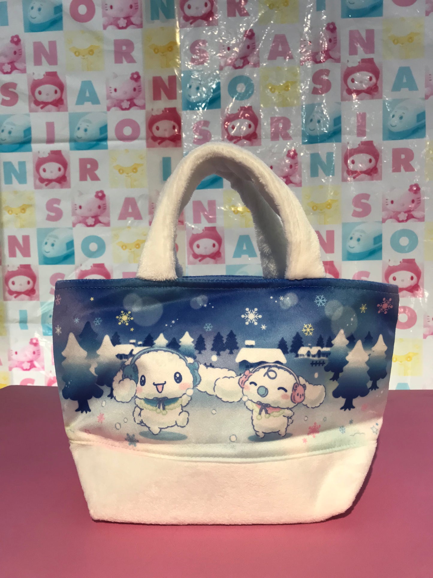 SANRIO JAPAN ORIGINAL CINNAMOROLL TOTE BAG 2024 KUJI #9