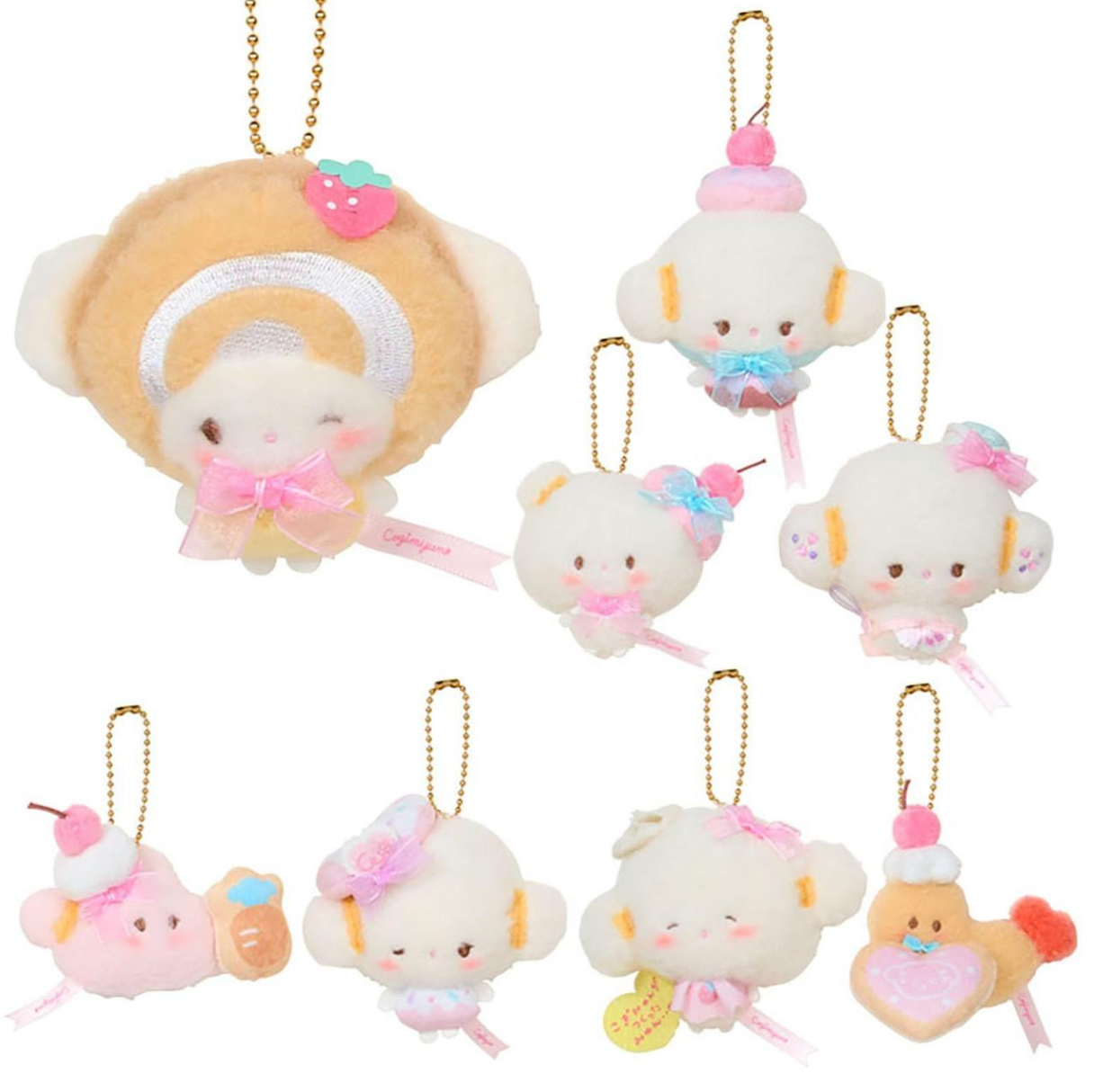 SANRIO ORIGINAL COGIMYUN MASCOT CHARM BLIND BOX SWEETS PARTY 10TH ANNIVERSARY