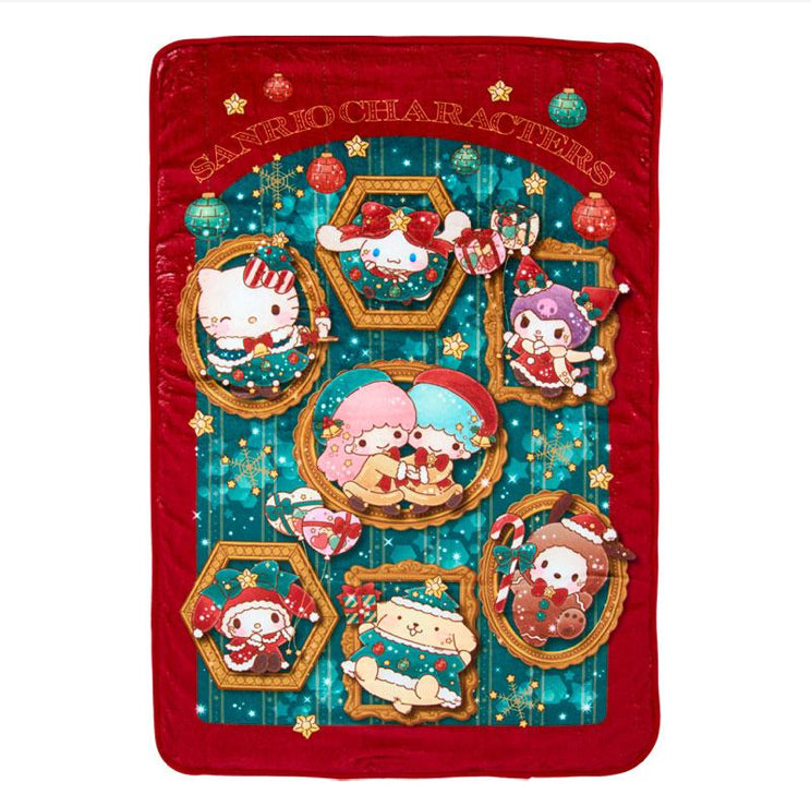 SANRIO ORIGINAL CUSHION BLANKET CHRISTMAS 2025