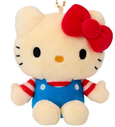 SANRIO ORIGINAL HELLO KITTY MASCOT CHARM / PLUSH STANDARD COLLECTION BLUE