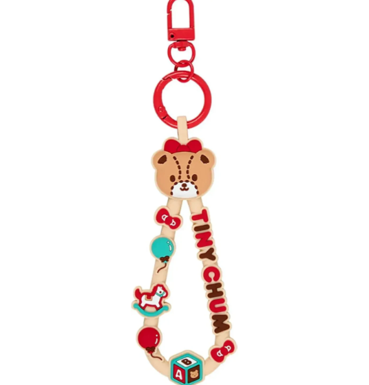 SANRIO ORIGINAL TINY CHUM RUBBER CORE KEYCHAIN