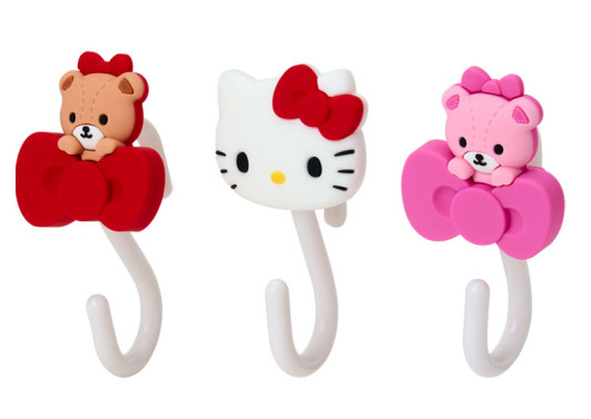 SANRIO ORIGINAL HELLO KITTY S-HOOK SET