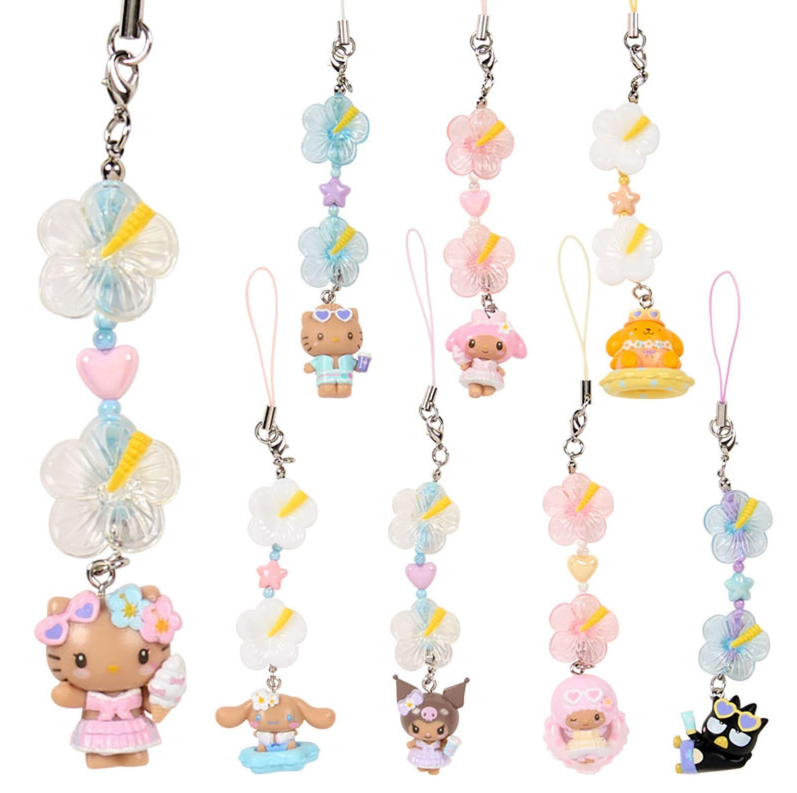 SANRIO ORIGINAL CHARACTERS STRAP BLIND BOX (SPARKLING SUMMER POOL)