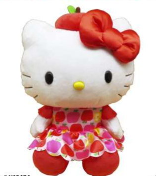 SANRIO HELLO KITTY 15 IN APPLE PLUSH