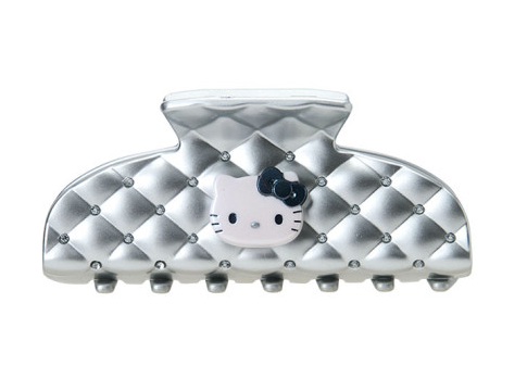 SANRIO ORIGINAL HELLO KITTY LARGE HAIR CLIP METALLIC