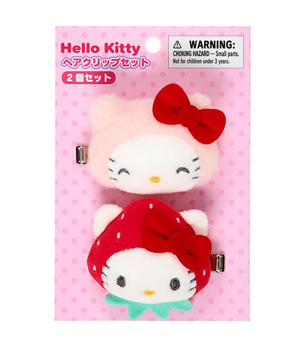 SANRIO ORIGINAL HELLO KITTY HAIR CLIP SET (MY DECO BAG)