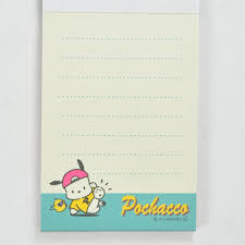 SANRIO ORIGINAL POCHACCO MINI NOTEPAD RETRO