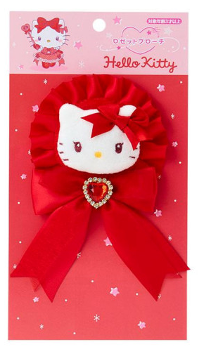 SANRIO ORIGINAL HELLO KITTY IDOL COLORFUL DRESS ROSETTE AWARD RIBBON