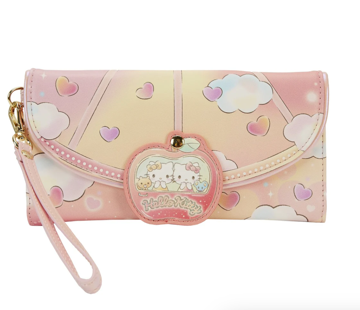 SANRIO X LOUNGEFLY HELLO KITTY CARNIVAL WRISTLET WALLET