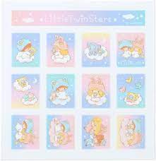 SANRIO JAPAN ORIGINAL LITTLE TWIN STARS STICKERS