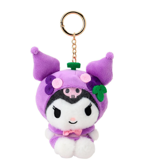 SANRIO ORIGINAL KUROMI MASCOT HOLDER FRUIT DESIGN