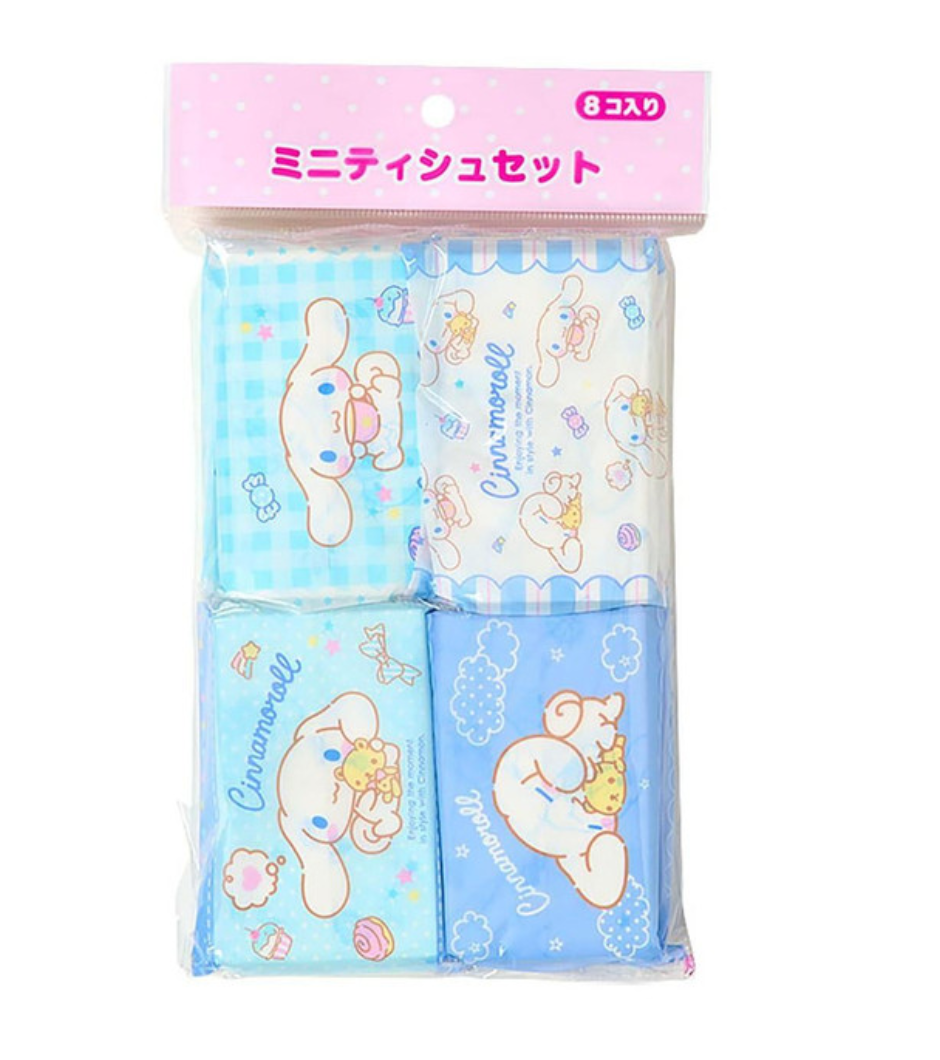 SANRIO ORIGINAL CINNAMOROLL MINI TISSUE SET OF 8