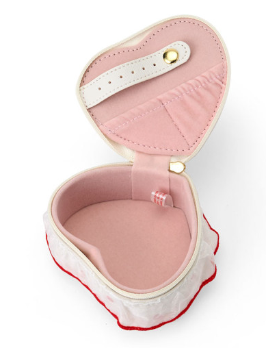 SANRIO ORIGINAL KUROMI ACCESSORY CASE HEART STRAWBERRY SHORTCAKE
