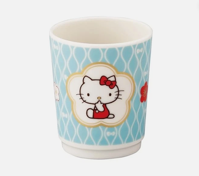SANRIO HELLO KITTY TEACUP PLUM FLOWER