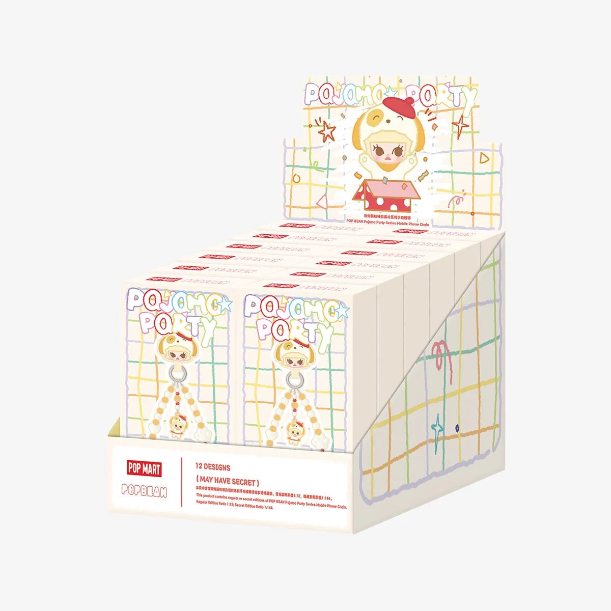 POPMART PAJAMA PARTY PHONE CHARM BLIND BOX