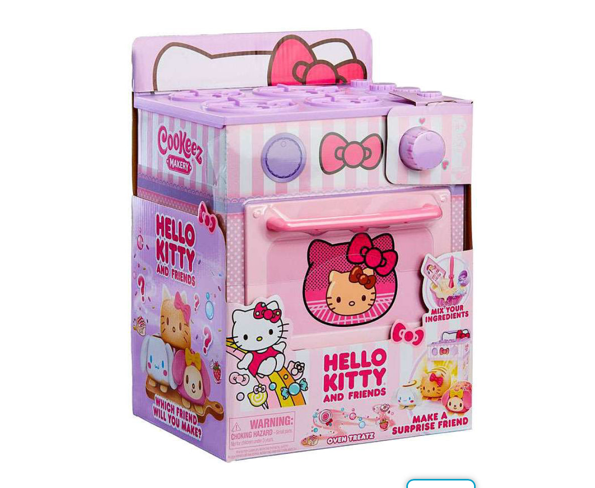 COOKEEZ MAKERY HELLO KITTY OVEN PLAYSET