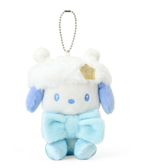 SANRIO ORIGINAL POCHACCO MASCOT HOLDER SPARKLING WINTER
