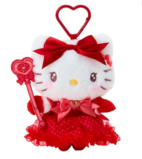 SANRIO ORIGINAL HELLO KITTY IDOL COLORFUL DRESS MASCOT HOLDER