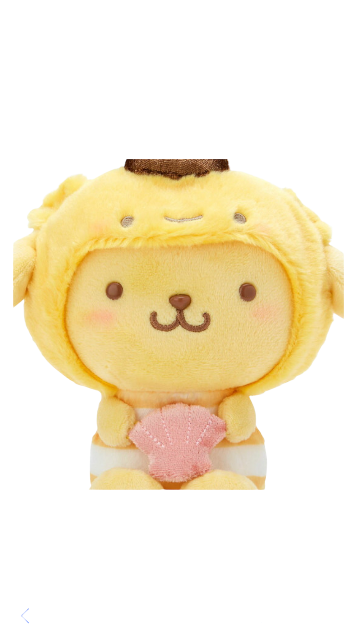 SANRIO ORIGINAL POMPOMPURIN AQUATIC CREATURES CLOWNFISH PLUSH PN