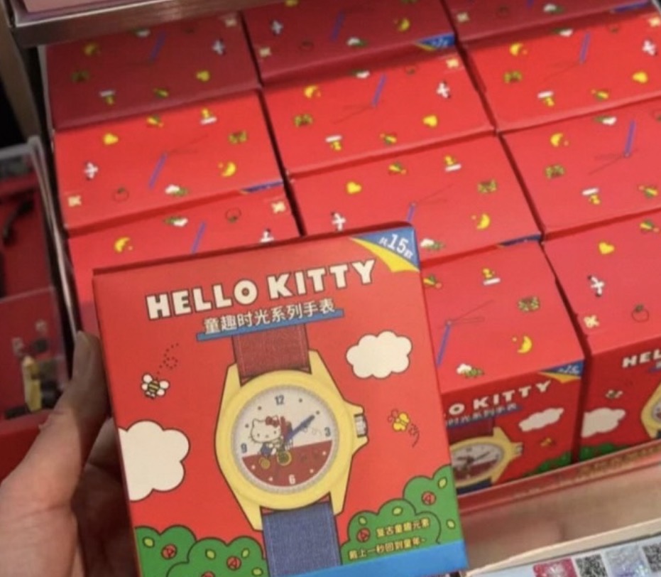 SANRIO HELLO KITTY ANALOG WATCH BLIND BOX
