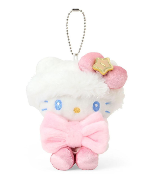 SANRIO ORIGINAL HELLO KITTY MASCOT HOLDER SPARKLING WINTER