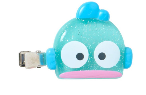 SANRIO JAPAN ORIGINAL CHARACTERS CLEAR AND PLUMP 3D HAIR CLIP BLIND BOX