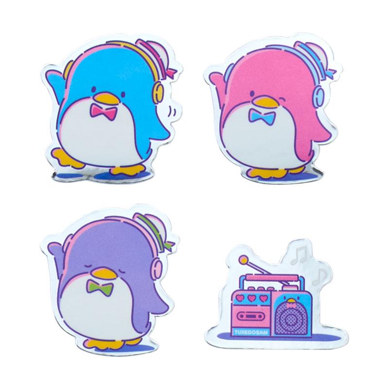 SANRIO ORIGINAL TUXEDOSAM STICKER SET (DANCE & MUSIC)