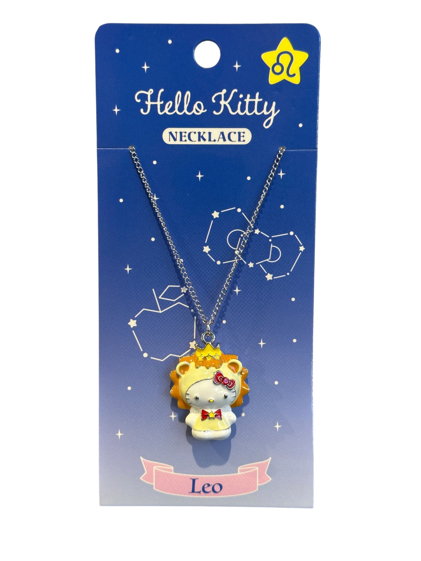 SANRIO HELLO KITTY NECKLACE LEO ZODIAC