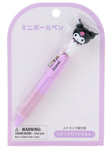 SANRIO ORIGINAL KUROMI MINI MASCOT BALLPOINT PEN