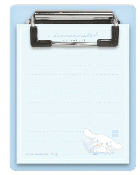 SANRIO JAPAN ORIGINAL CINNAMOROLL NOTEPAD MEMO WITH BINDER