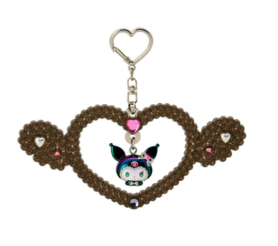 SANRIO ORIGINAL KUROMI KEYCHAIN MELOUSA ROMIUSA