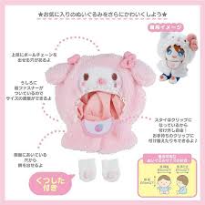 SANRIO JAPAN ORIGINAL CINNAMOROLL ENJOY IDOL BABY PLUSH COSTUME