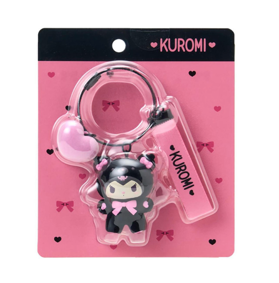 SANRIO ORIGINAL KUROMI KEYCHAIN BLACK ANIMALS