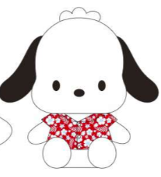 SANRIO POCHACCO 10 IN PLUSH SUMMER DRESS