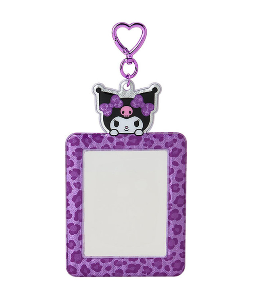 SANRIO ORIGINAL KUROMI TRADING CARD HOLDER LEOPARD PRINT