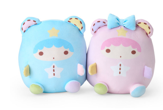 SANRIO ORIGINAL LITTLE TWIN STARS PIANO MINI CUSHION SET