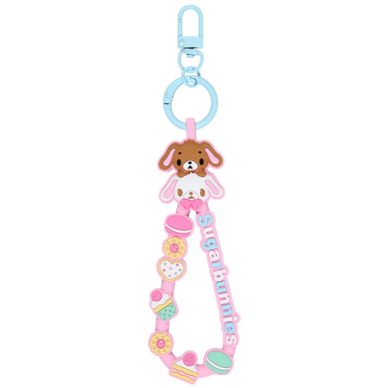 SANRIO ORIGINAL SUGARBUNNIES RUBBER CORE KEYCHAIN