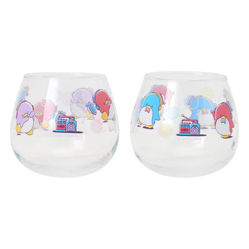 SANRIO ORIGINAL TUXEDOSAM SWAYING GLASS SET OF 2