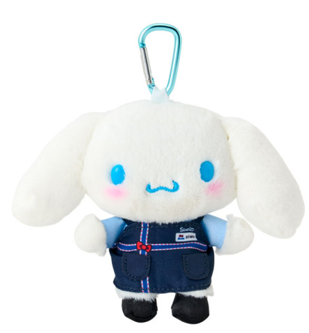 SANRIO ORIGINAL CINNAMOROLL MINI SANRIO 55TH ANNIVERSARY MASCOT HOLDER