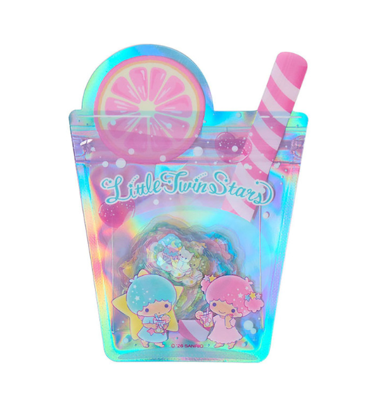 SANRIO ORIGINAL LITTLE TWIN STARS STICKER SET SUMMER