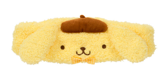 SANRIO ORIGINAL POMPOMPURIN FACE SHAPED HAIR BAND