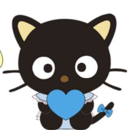 SANRIO CHOCOCAT 12 IN PLUSH SOMETHING BLUE