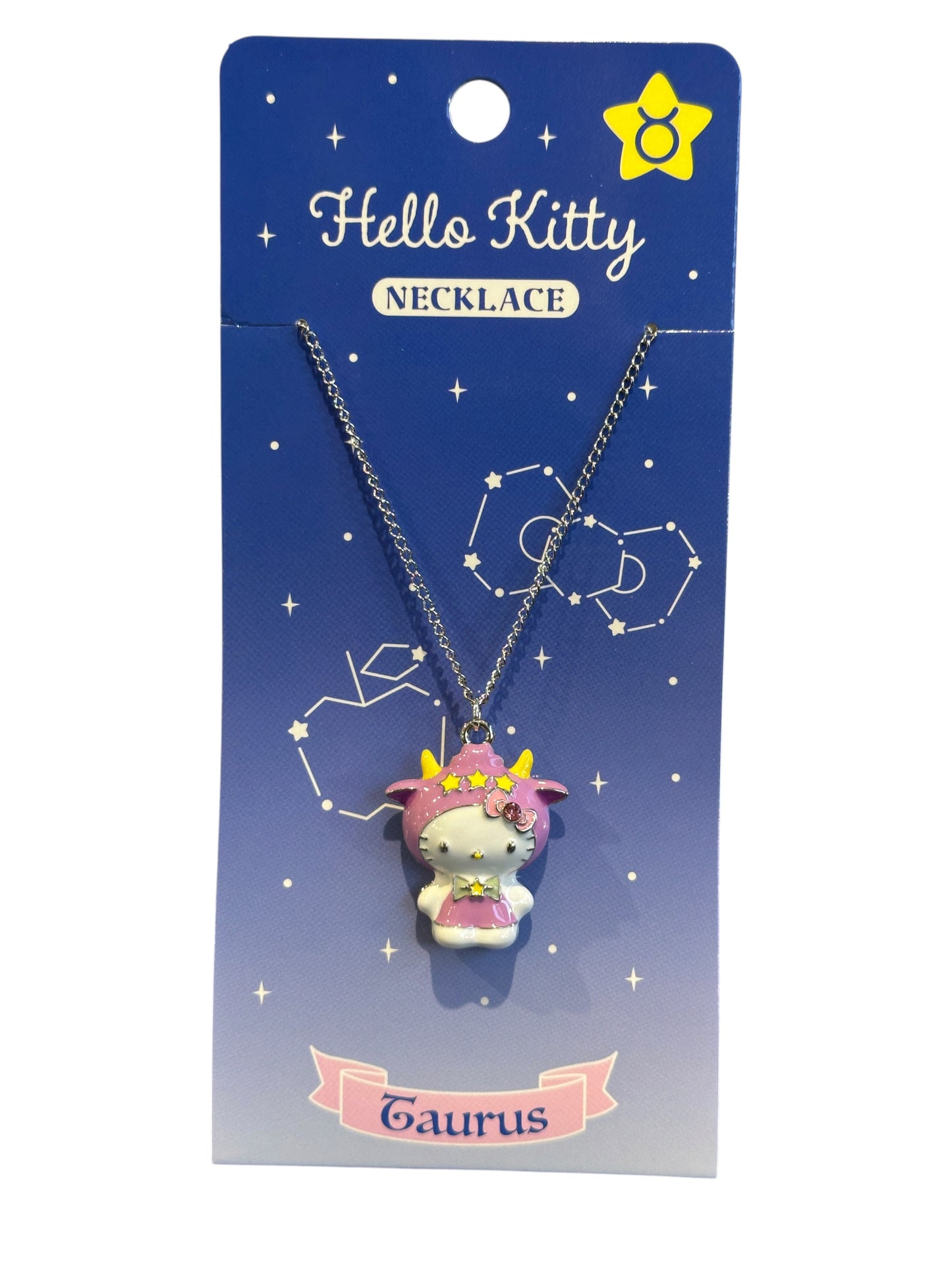 SANRIO HELLO KITTY NECKLACE TAURUS ZODIAC