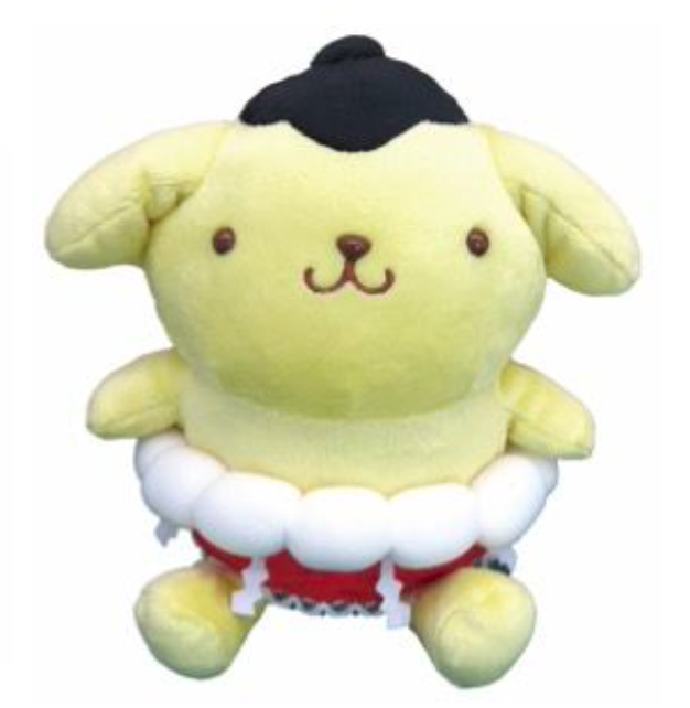 SANRIO POMPOMPURIN SUMO BEAN DOLL PN