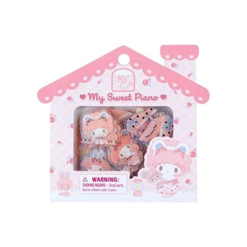 SANRIO ORIGINAL MY MELODY & SWEET PIANO STICKER SET/MY LITTLE TREASURE